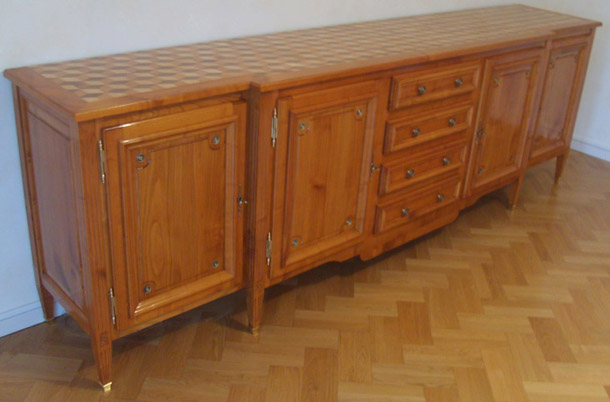 Buffet marqueterie