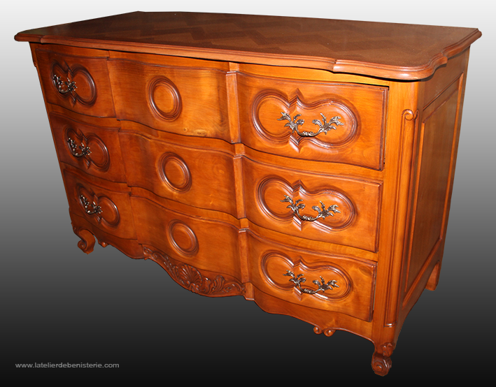 Chest of drawers, regency style