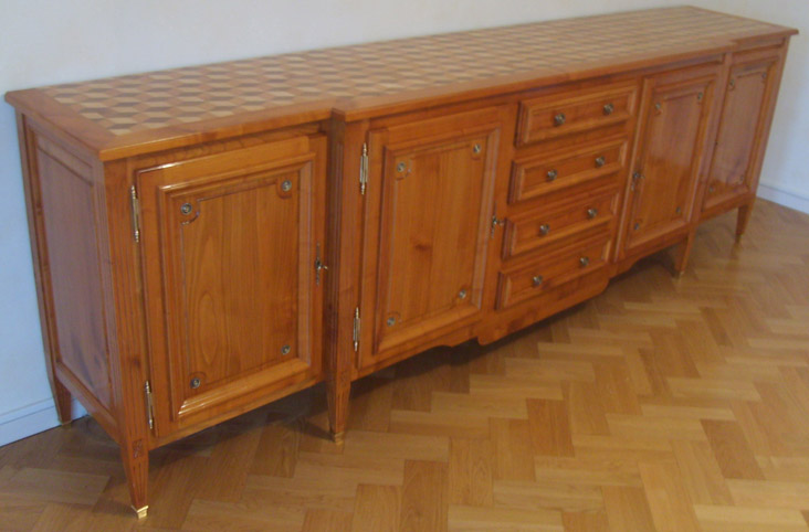 Louis 16 style marquetry sideboard 