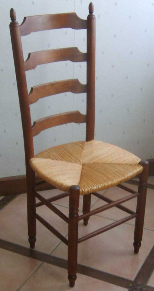 chaise picarde teinté
