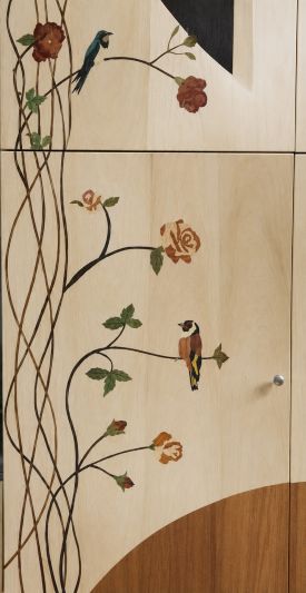 Marqueterie oiseaux