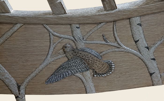 staircase carved